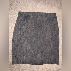 Express Charcoal Gray Pencil Skirt